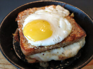 Croque Madame, das französische Original