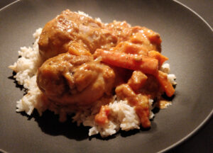 Poulet Mafe aus dem Senegal