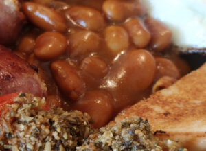 Full English Breakfast mit Baked Beans